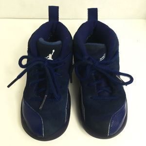 Nike Toddler Air Jordans 9C Royal Blue Suede Shoes
